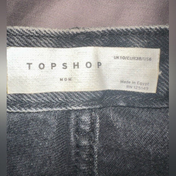 Top Shop mom Jean short size 6 women - Picture 3 of 3